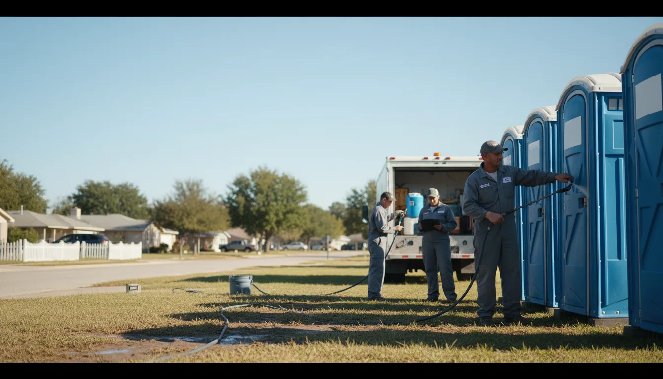 Long-Term Portable Toilet Rental in East Lynne, MO near me